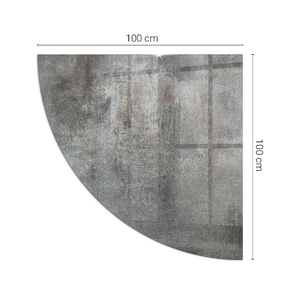 Plaat voor onder kachel Ruwe oppervlaktetextuur