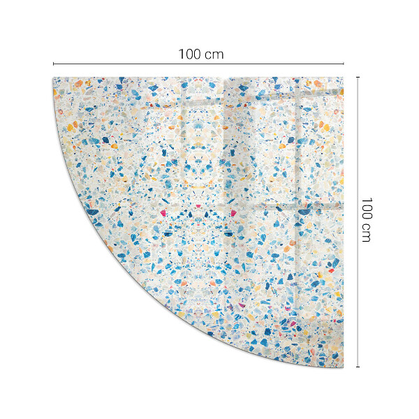 Vloerplaat voor houtkachel Abstract textuurpatroon