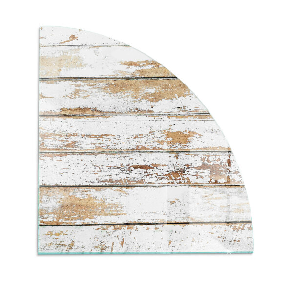 Vloerplaat openhaard Beschadigd houten bord