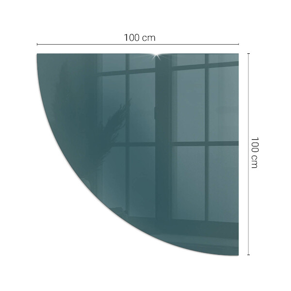 Vloerplaat voor houtkachel Zeekleur