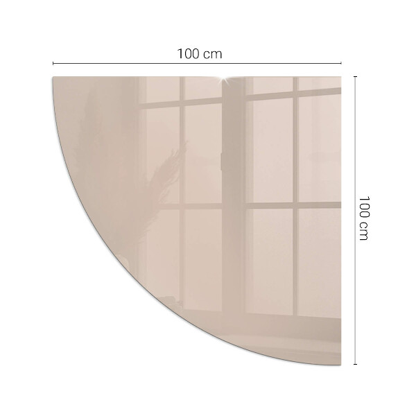 Plaat voor onder kachel Kleur Lichtbruin