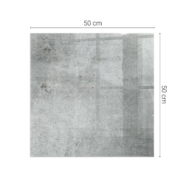 Vierkante kachel vloerplaat Ruwe betontextuur