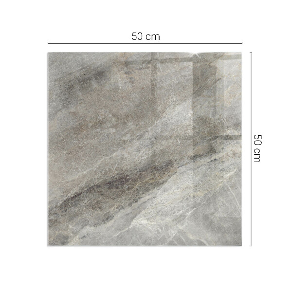 Vierkante vloerplaat voor kachel Natuursteenpatroon