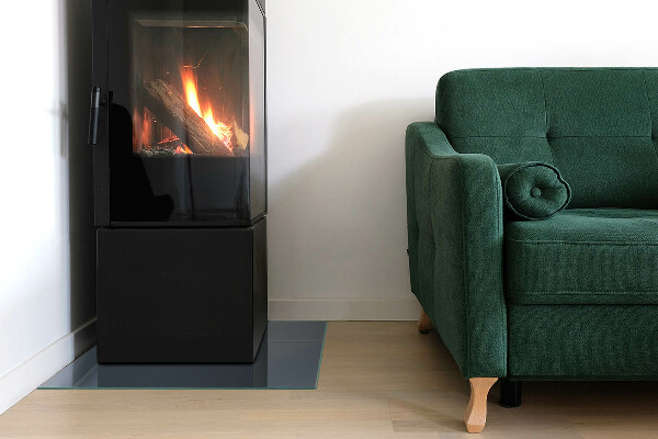 Vierkante kachel vloerplaat Kleur donkerblauw