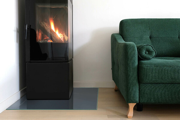 Vierkante kachel vloerplaat Kleur donkerblauw