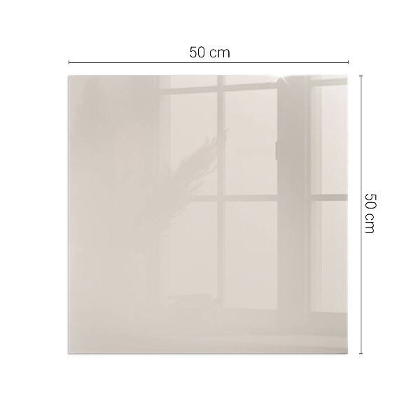 Vierkante vloerplaat voor kachel Kleur lichtroze