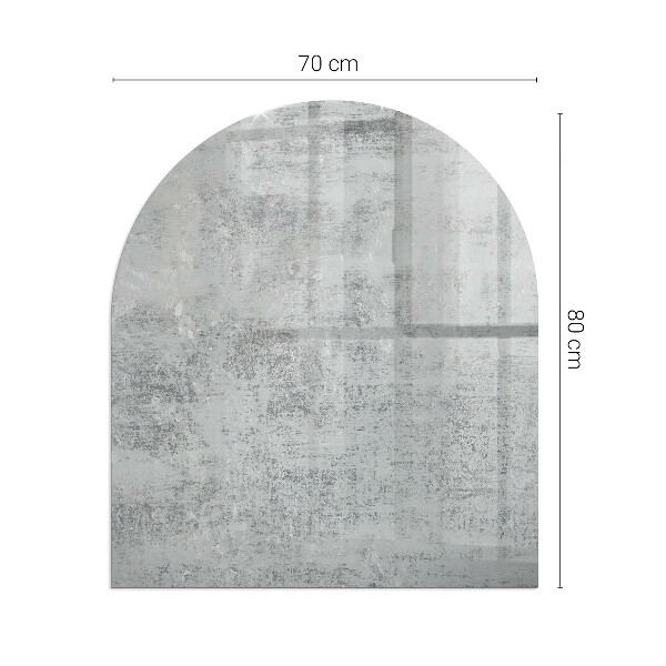 Halfovale plaat voor onder kachel Abstracte achtergrondtextuur