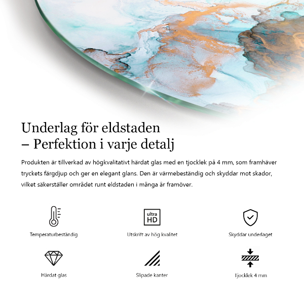 Halfovale vloerplaat openhaard Geperforeerd plaatpatroon