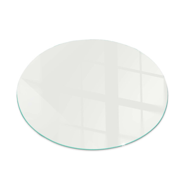 Ronde plaat onder houtkachel Ivoorkleur