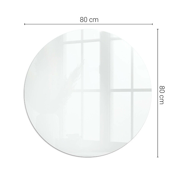 Ronde onderplaat kachel Kleur Wit