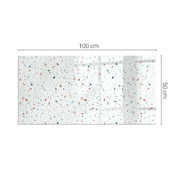 Rechthoekige kachel vloerplaat Patroon met kleine vormen
