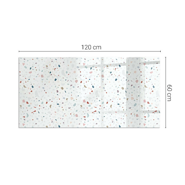 Rechthoekige kachel vloerplaat Patroon met kleine vormen