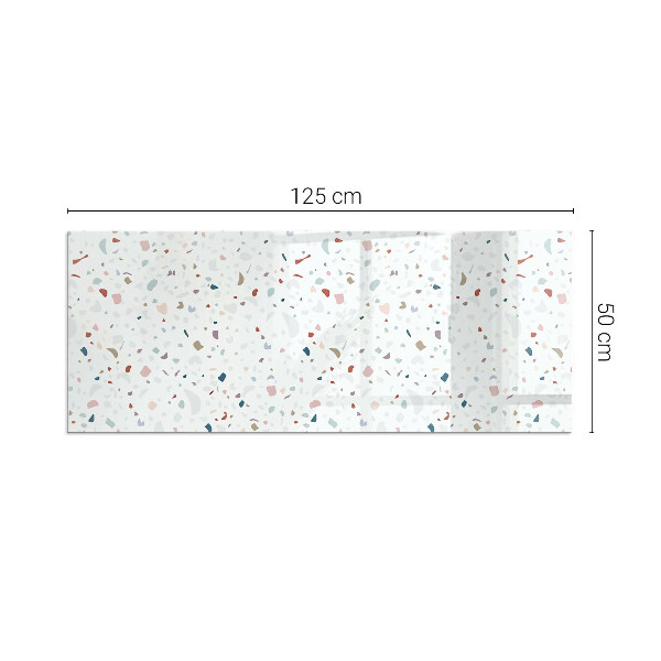 Rechthoekige kachel vloerplaat Patroon met kleine vormen
