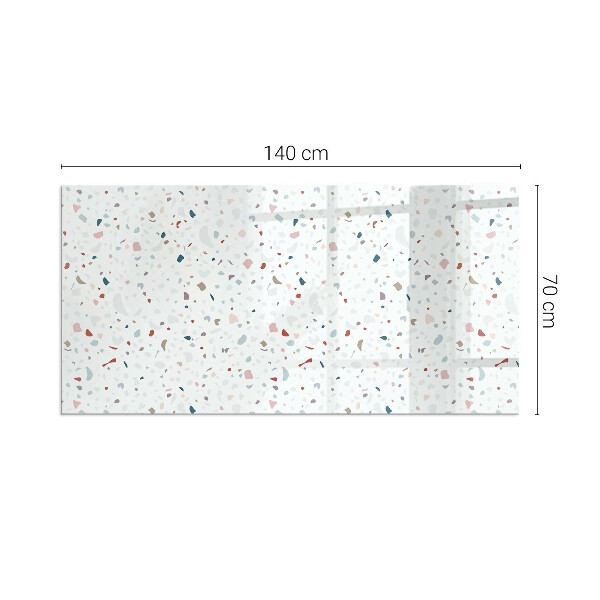 Rechthoekige kachel vloerplaat Patroon met kleine vormen