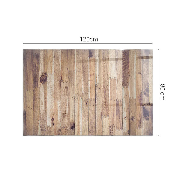 Rechthoekige kachel vloerplaat Houten bord in de lay-out