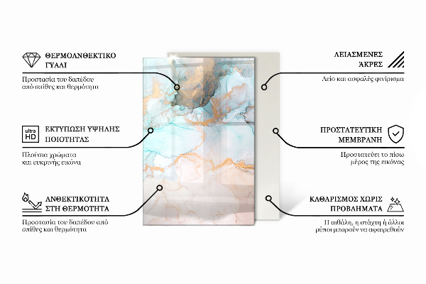 Rechthoekige vloerplaat voor kachel Steenoppervlaktetextuur