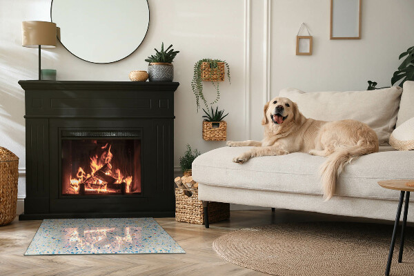 Rechthoekige kachel vloerplaat Abstract textuurpatroon