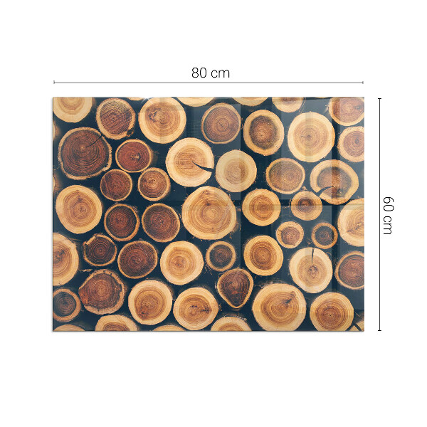 Rechthoekige kachel vloerplaat Doos met gesneden hout