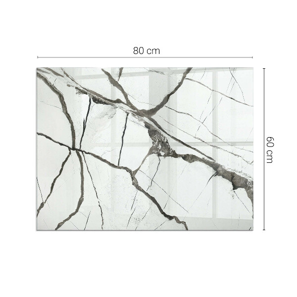 Rechthoekige kachel vloerplaat Marmeraderpatroon