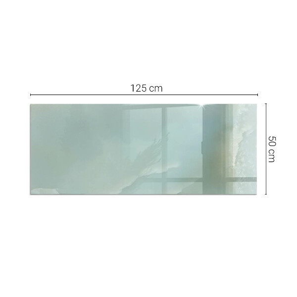 Rechthoekige vloerplaat voor kachel Fijn marmerpatroon