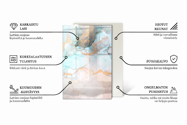 Rechthoekige vloerplaat voor houtkachel Olijfkleur