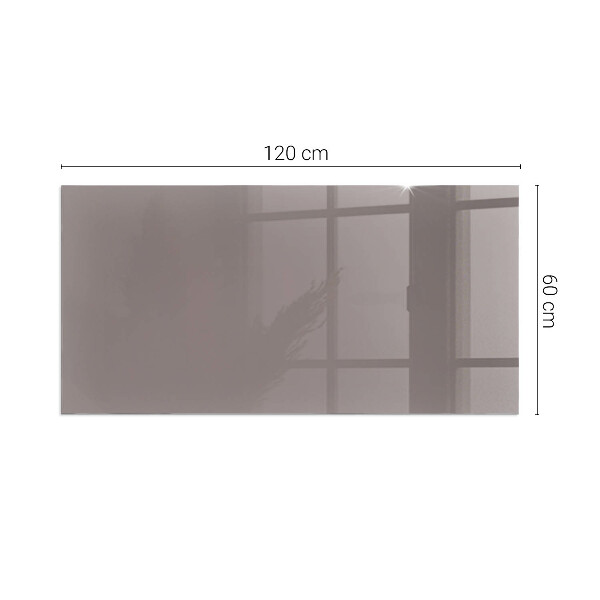 Rechthoekige vloerplaat voor kachel Kleur beige